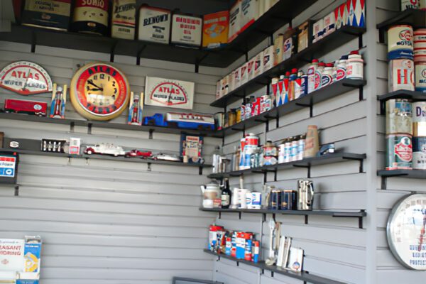 Slatwall Systems are excellent for displaying collectables