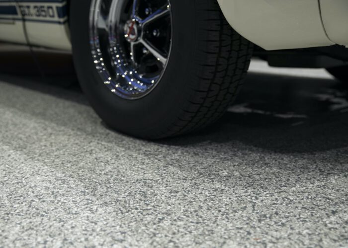 Polyaspartic garage floor