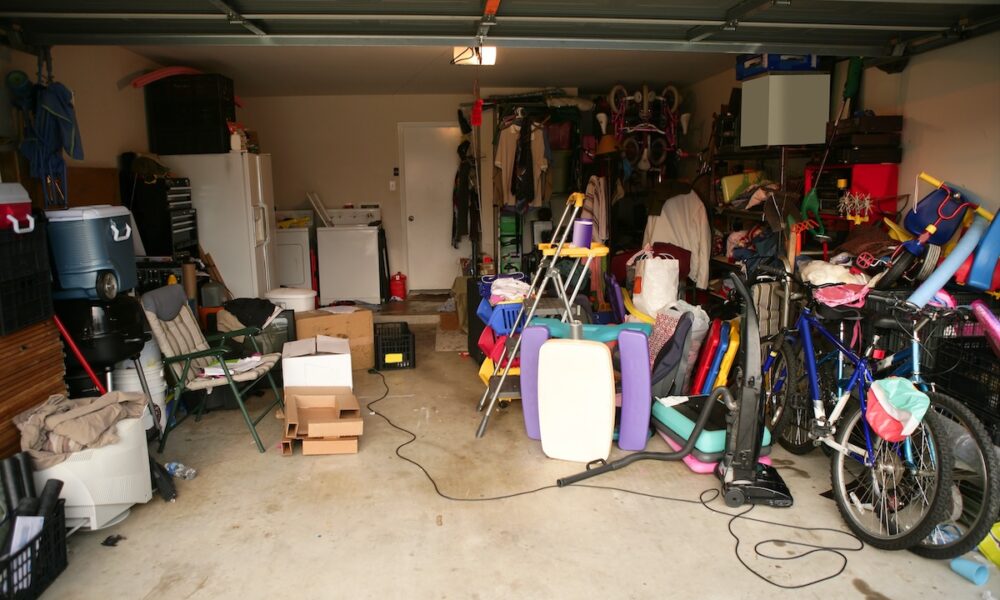 garage clutter