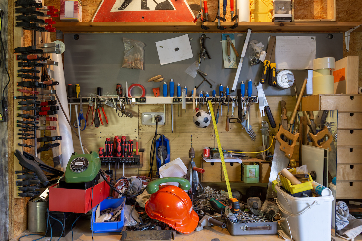 Slatwall Accessories Will Solve Your Garage Clutter Problem