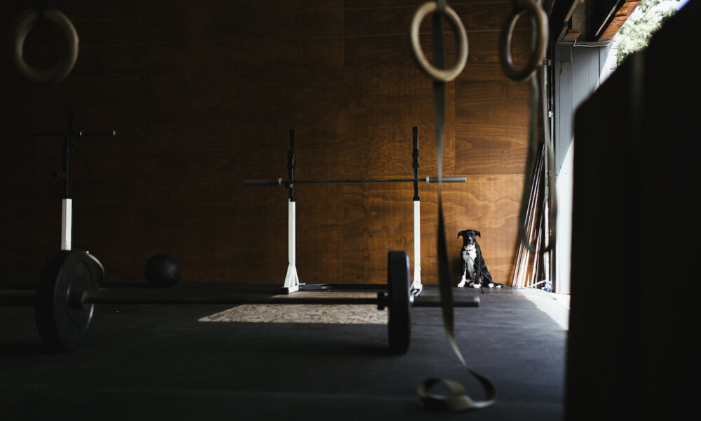 how to turn your garage into a home gym