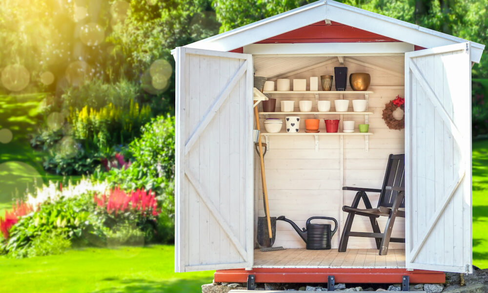 garage storage for gardeners